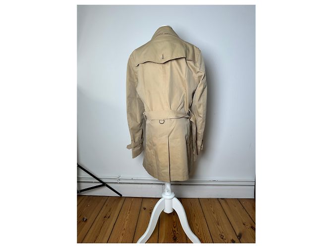 Vintage Burberry Trenchcoat Beige M - Ansicht 3