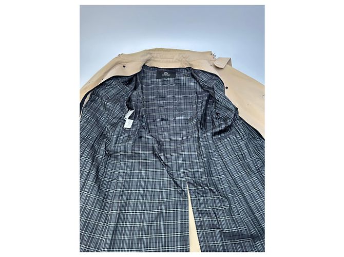 Vintage Burberry Trenchcoat Beige M - Ansicht 9