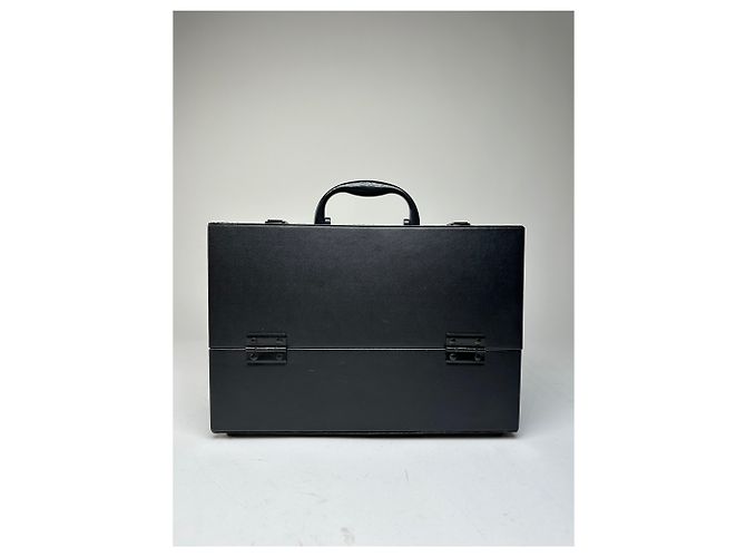 Beauty Case Vintage Yves Saint Laurent Beauté Nera Nero - vista 13