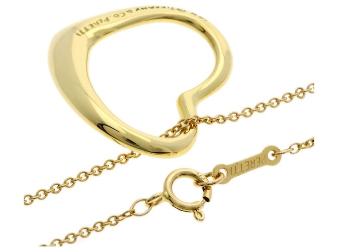 Collana Open Heart in oro giallo 18K di Tiffany & Co. - vista 2