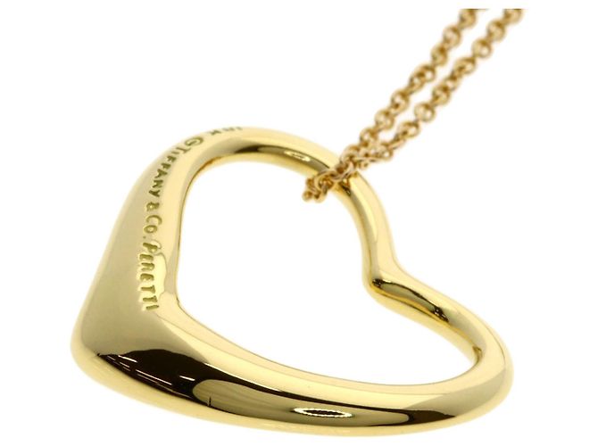 Collana Open Heart in oro giallo 18K di Tiffany & Co. - vista 7