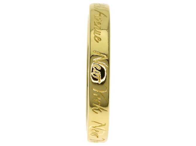 Anello Notes Tiffany & Co. in oro giallo 18K - vista 3