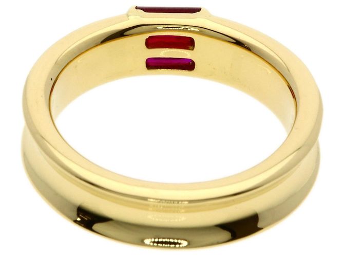 Anello impilabile in rubino in oro giallo 18K Tiffany & Co. - vista 4