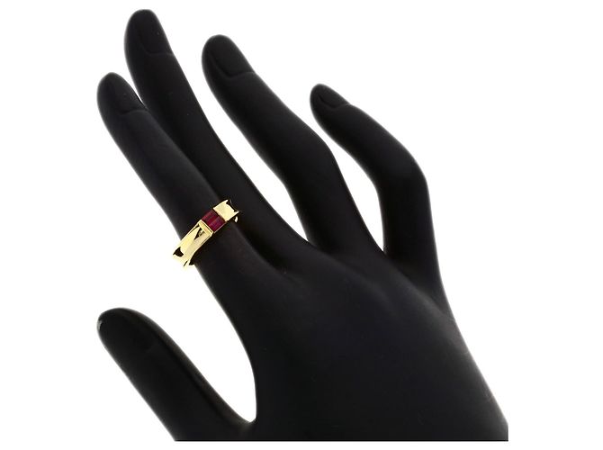 Anello impilabile in rubino in oro giallo 18K Tiffany & Co. - vista 7