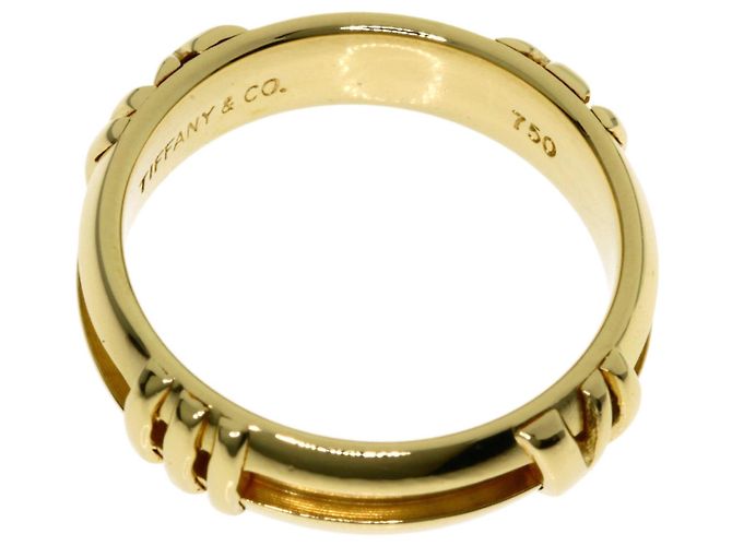Anello Numerico Atlas di Tiffany & Co. in Oro Giallo 18K - vista 4