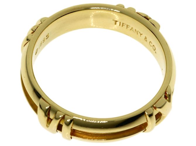Anello Numerico Atlas di Tiffany & Co. in Oro Giallo 18K - vista 5