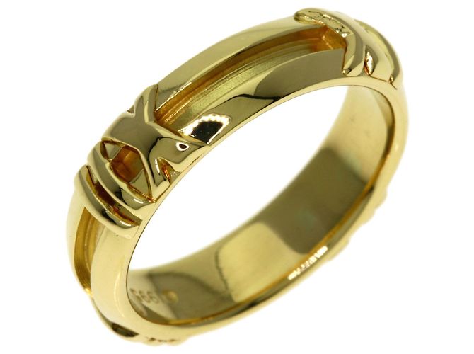 Anello Numerico Atlas di Tiffany & Co. in Oro Giallo 18K - vista 7