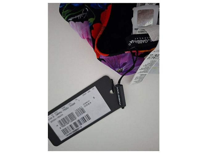 Dolce & Gabbana Zweiteiliger Badeanzug mit Blumenmuster Schwarz Mehrfarben - Ansicht 9