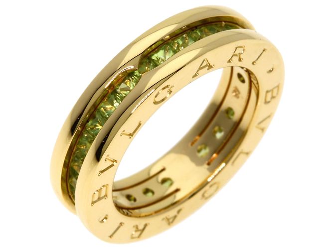 Bulgari Anello B.zero1 Peridot in oro giallo 18K Bvlgari - vista 2