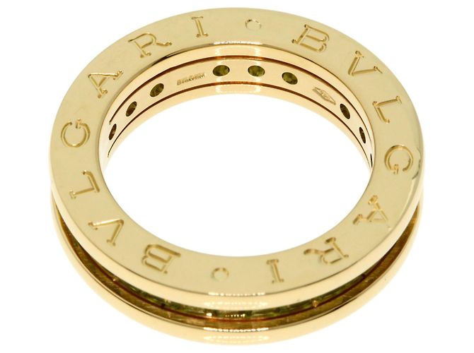 Bulgari Anello B.zero1 Peridot in oro giallo 18K Bvlgari - vista 4