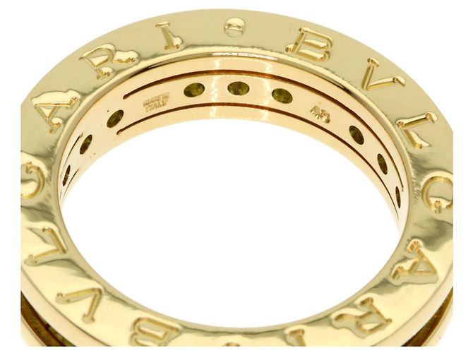 Bulgari Anello B.zero1 Peridot in oro giallo 18K Bvlgari - vista 5