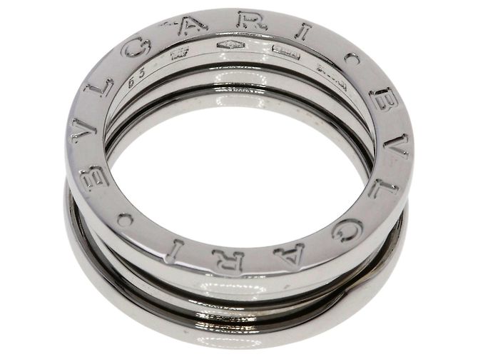 Bulgari Anello B.zero1 a 2 bande in oro bianco 18K Bvlgari - vista 4