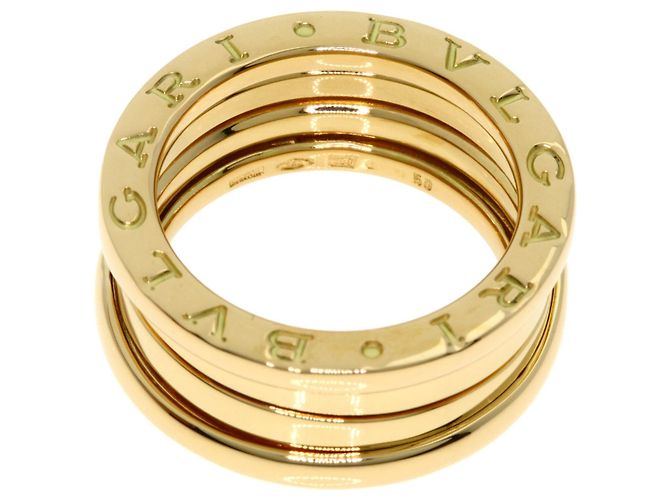 Bulgari Anello B.zero1 a 2 bande in oro giallo 18K Bvlgari - vista 4
