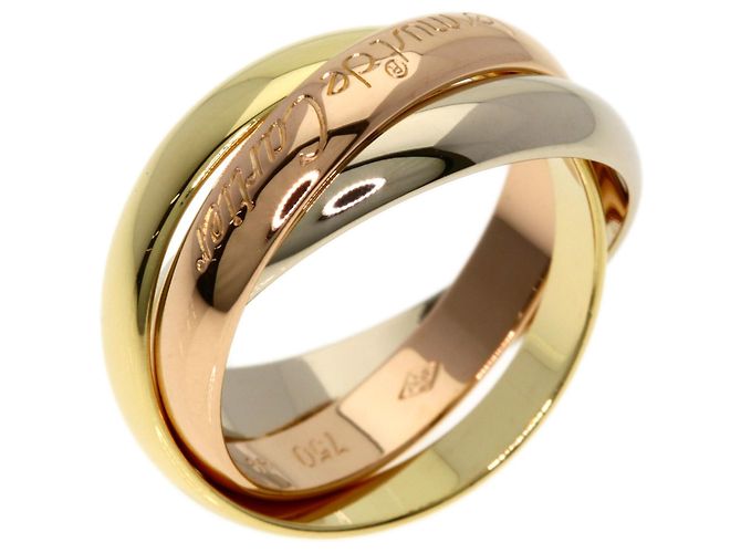Anello Trinity di Cartier in oro 18K - vista 2