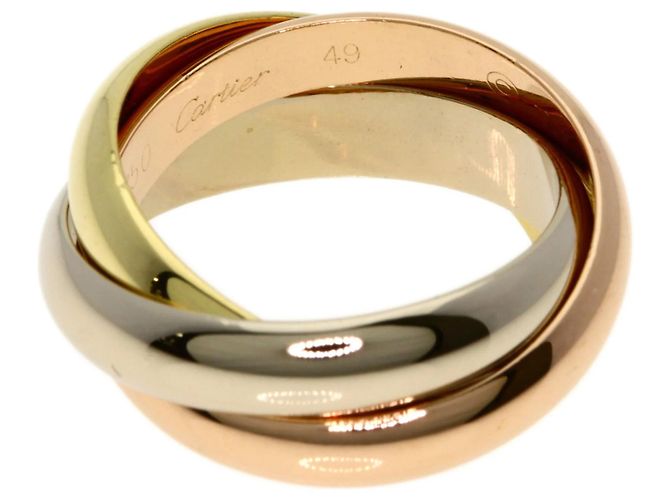 Anello Trinity di Cartier in oro 18K - vista 3