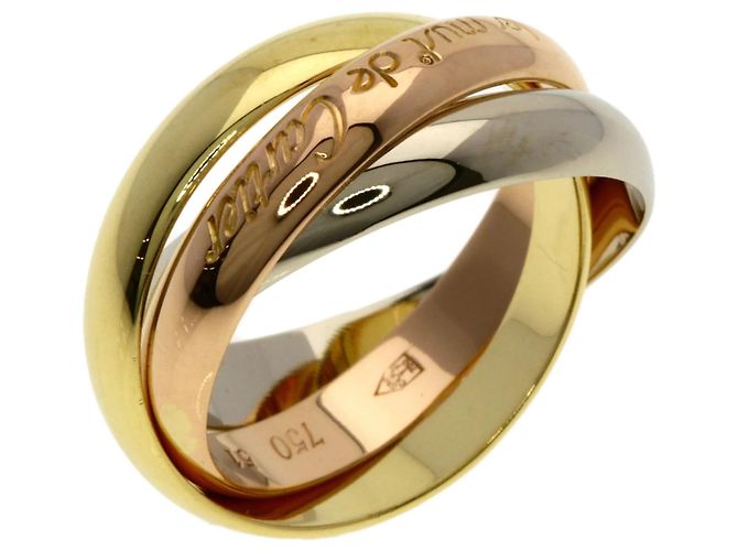 Anello Trinity di Cartier in oro 18K - vista 2