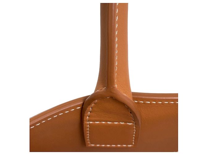 Céline Borsa a mano verticale Cabas 2 in 1 Celine Marrone Bianco - vista 18