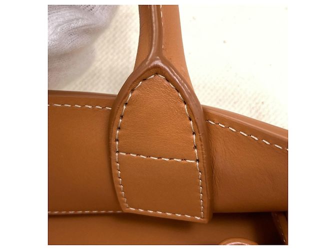 Céline Borsa a mano verticale Cabas 2 in 1 Celine Marrone Bianco - vista 19