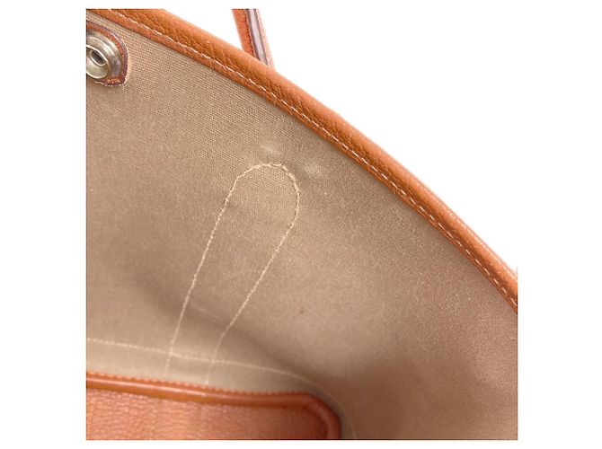 Hermès Borsa Hermes Garden Party TPM Marrone Arancione - vista 12