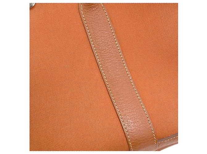 Hermès Borsa Hermes Garden Party TPM Marrone Arancione - vista 15