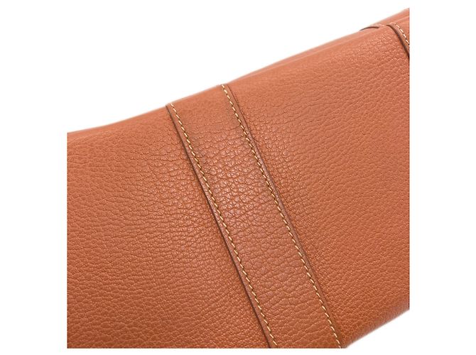 Hermès Borsa Hermes Garden Party TPM Marrone Arancione - vista 19