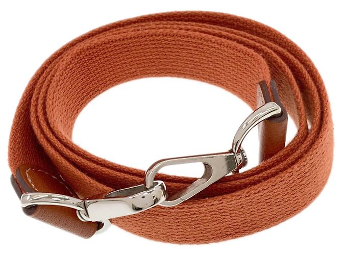 Hermès Borsa Hermes Garden Party TPM Marrone Arancione - vista 8