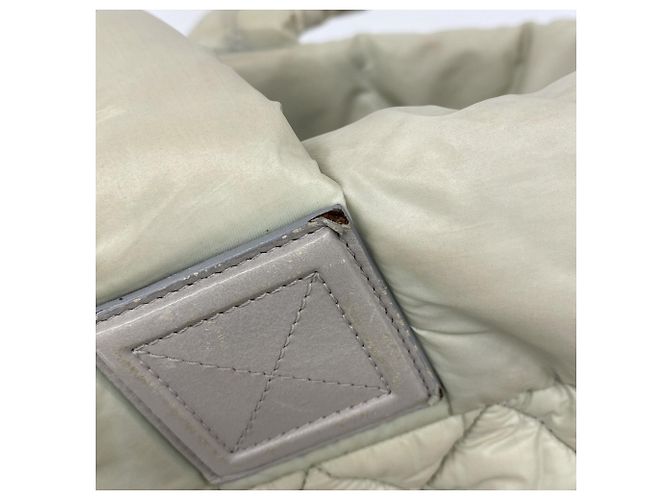 Chanel Coco Cocoon Nylon Tote Bag Braun Grün - Ansicht 6