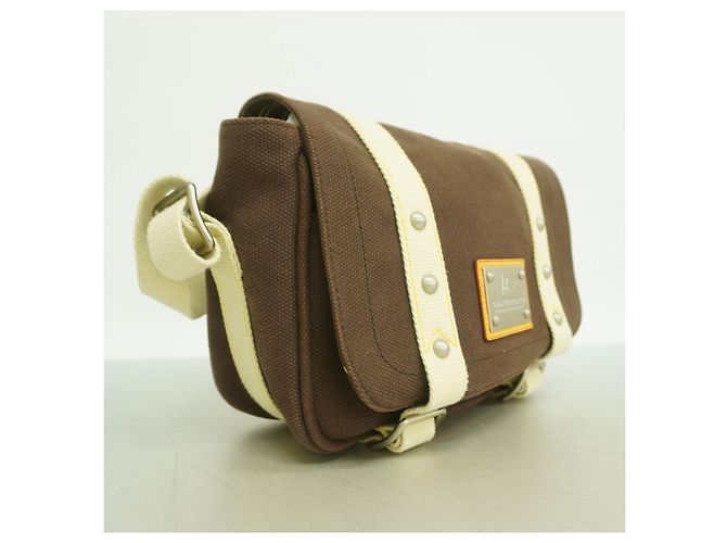 Borsa a spalla Busas PM LV Cup Antigua di Louis Vuitton Marrone - vista 2
