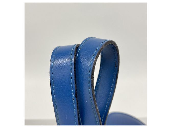 Borsa Soufflot Epi Louis Vuitton Blu - vista 11
