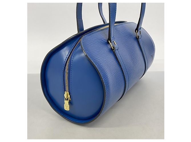 Borsa Soufflot Epi Louis Vuitton Blu - vista 2