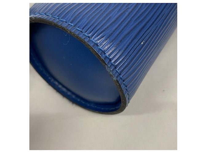 Borsa Soufflot Epi Louis Vuitton Blu - vista 9
