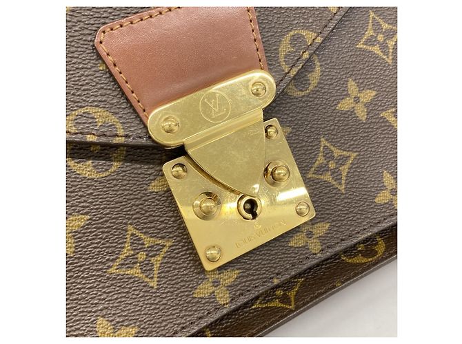 Borsa Monceau 28 Monogramma Louis Vuitton Marrone - vista 12