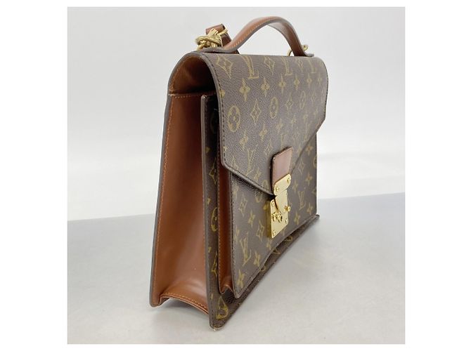Borsa Monceau 28 Monogramma Louis Vuitton Marrone - vista 2