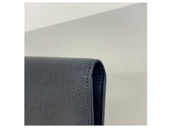 Portafoglio Lungo Brazza in Taiga Louis Vuitton Blu navy - vista 5