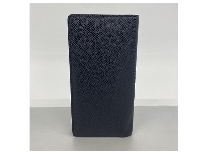 Portafoglio Lungo Brazza in Taiga Louis Vuitton Blu navy - vista 9
