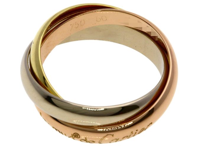 Anello Trinity Cartier in oro 18K - vista 3