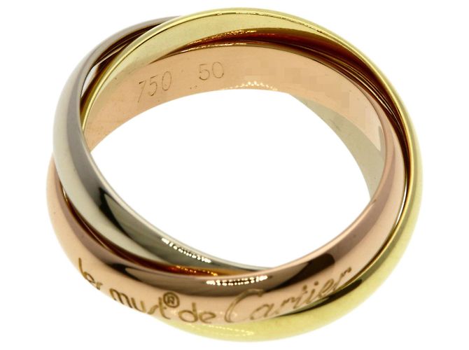 Anello Trinity Cartier in oro 18K - vista 4