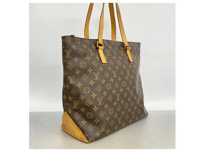 Borsa Tote Cabas Mezzo Monogram di Louis Vuitton Marrone - vista 2