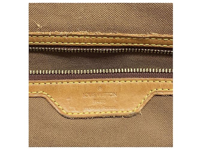 Borsa Tote Cabas Mezzo Monogram di Louis Vuitton Marrone - vista 5