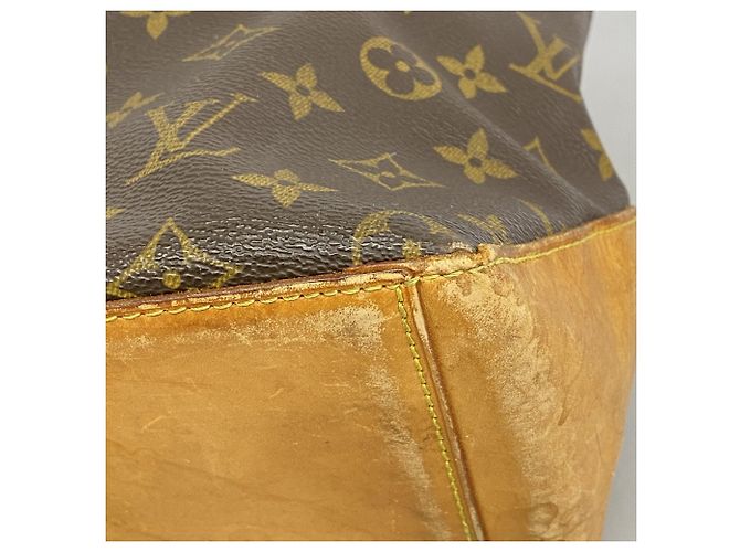 Borsa Tote Cabas Mezzo Monogram di Louis Vuitton Marrone - vista 6