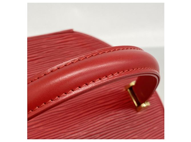 Borsa a mano Cannes Epi Louis Vuitton Rosso - vista 8