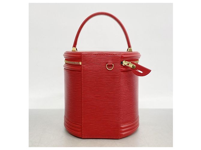 Borsa a mano Cannes Epi Louis Vuitton Rosso - vista 9