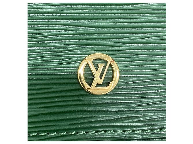 Louis Vuitton Epi Grenelle Schultertasche in Borneo Grün - Ansicht 10