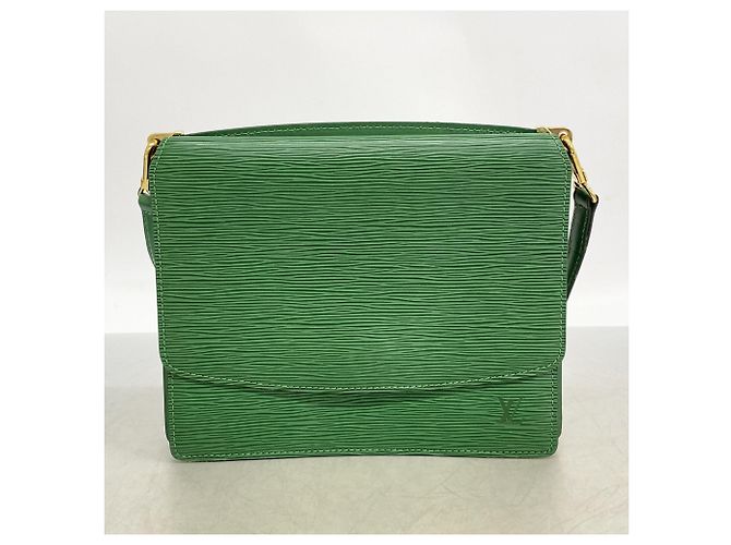 Louis Vuitton Epi Grenelle Schultertasche in Borneo Grün - Ansicht 13
