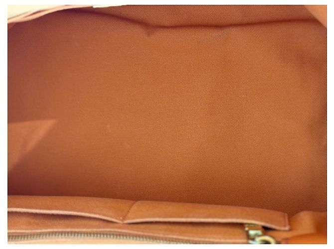 Borsa Tote Prada Canapa Arancione in Tela con Cristalli - vista 9