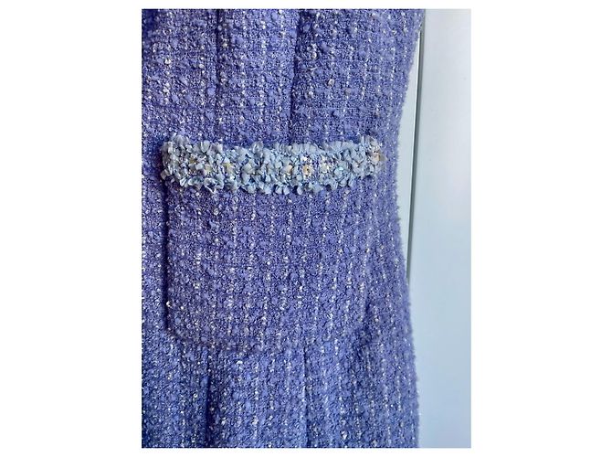 Conjunto Chanel en excelente estado Púrpura - vista 2