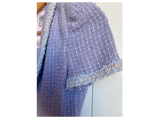 Conjunto Chanel en excelente estado Púrpura - vista 4