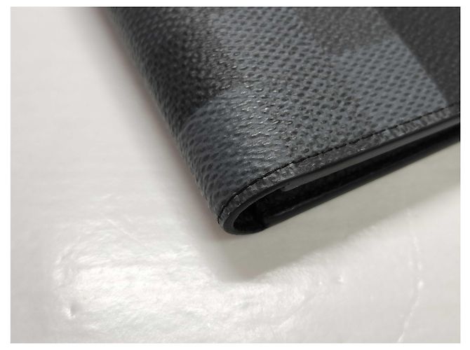 Slender Wallet Louis Vuitton Damier Graphite mini Schwarz - Ansicht 3