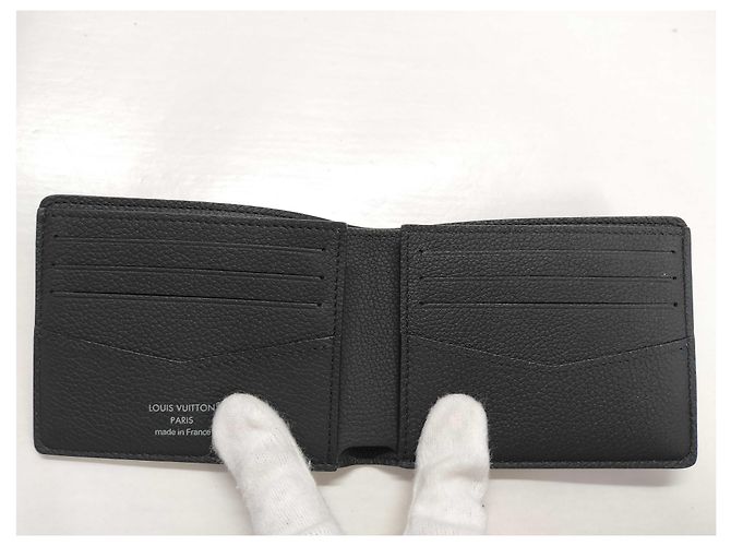 Slender Wallet Louis Vuitton Damier Graphite mini Schwarz - Ansicht 5