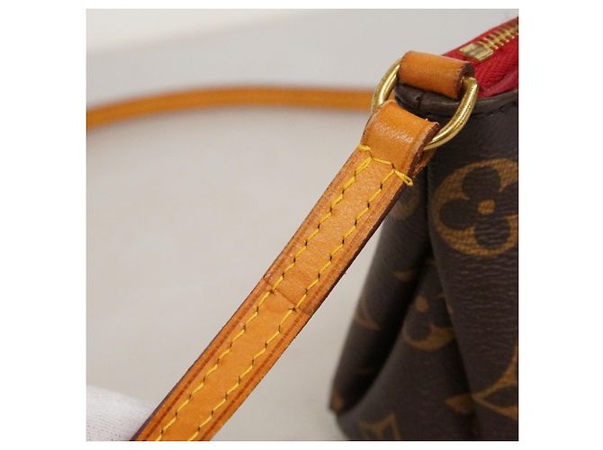 Borsa a mano Nano Pallas Monogram Louis Vuitton Marrone Fuschia - vista 12